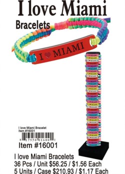 I Love Miami Bracelets